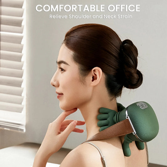 Bionic Heated Neck & Shoulder Electric Massage Pillow