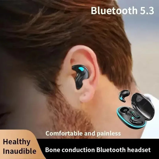 X55 Invisible Sleep Earbuds: TWS Bluetooth 5.3 & IPX5 Waterproof