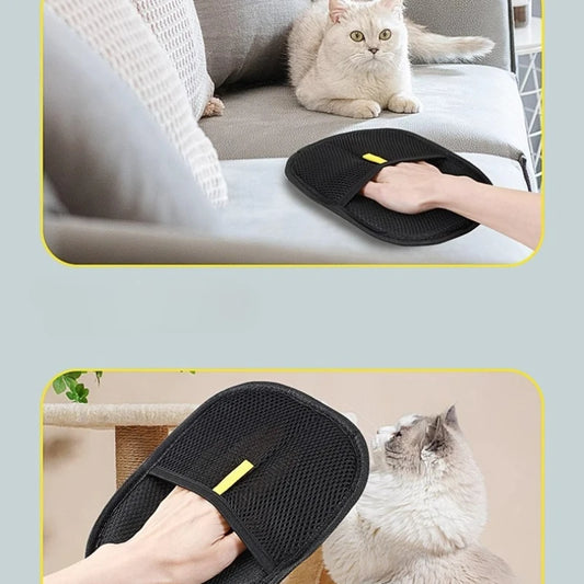 Portable Pet Hair Remover Glove – Washable Cleaning Tool