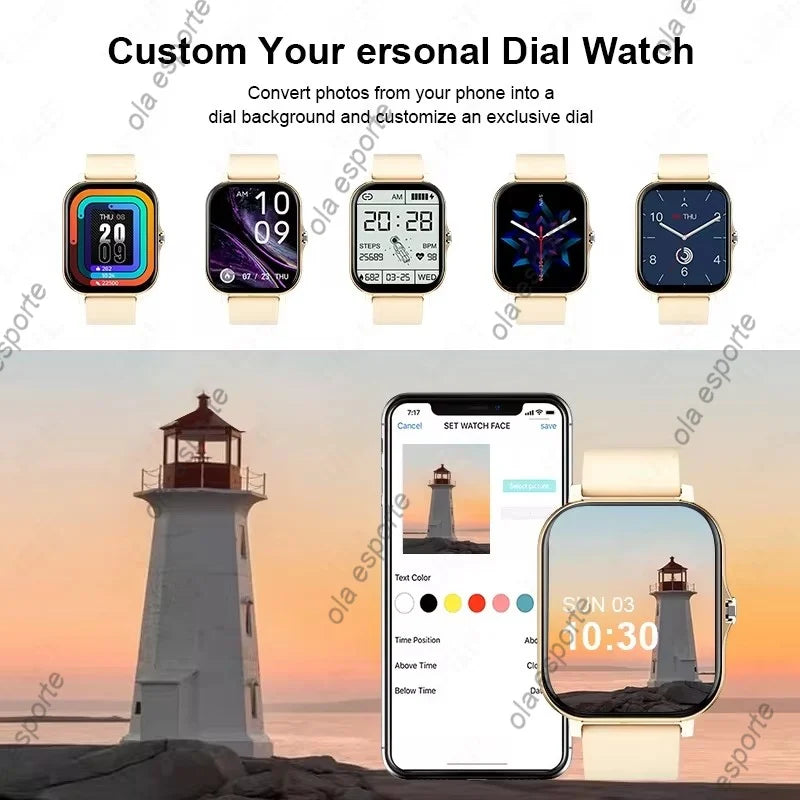 Smart Watch with Bluetooth Calling & HD Display