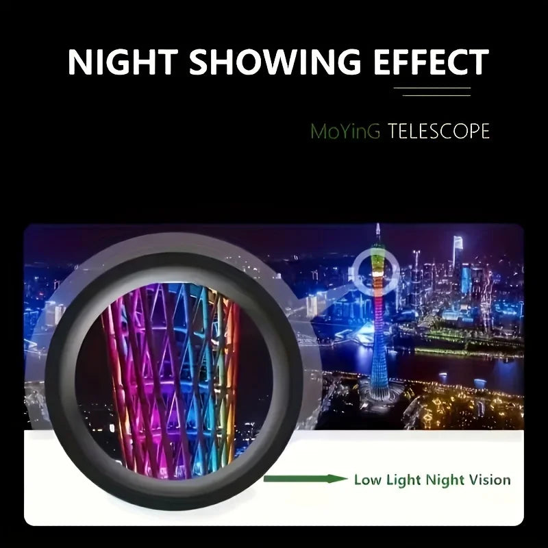 HD Compact Monocular Telescope 2000X25 for Outdoor Adventures