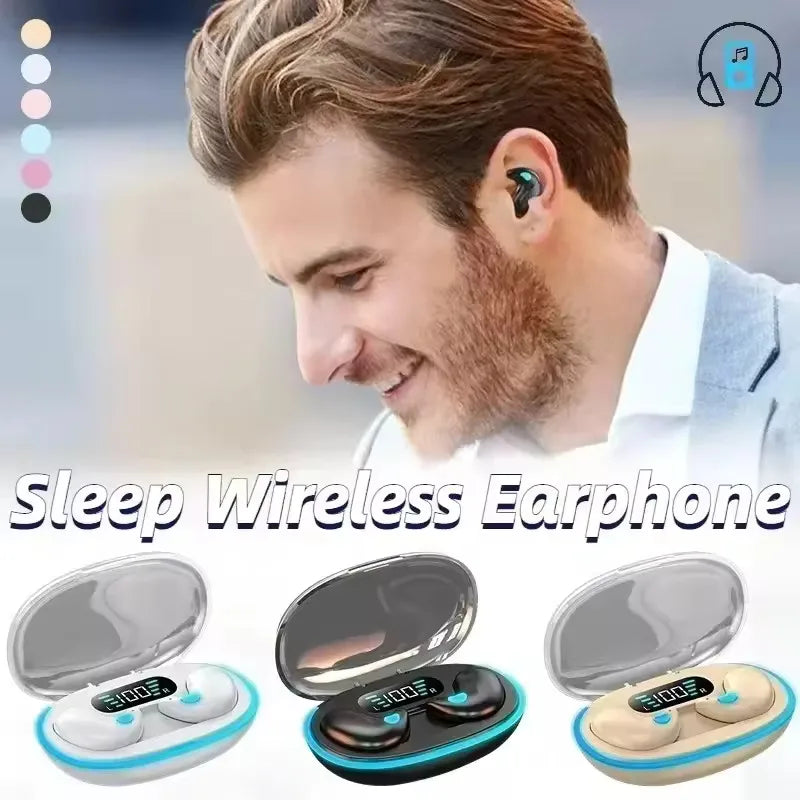 X55 Invisible Sleep Earbuds: TWS Bluetooth 5.3 & IPX5 Waterproof