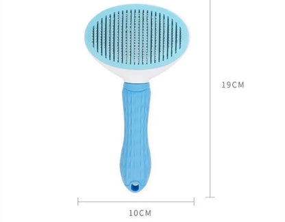 Pet Grooming Brush – Stainless Steel Hair Comb