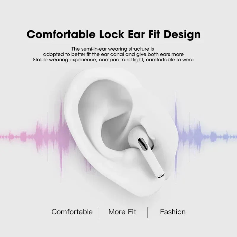 TWS Bluetooth Earbuds with HiFi Sound & Low Latency