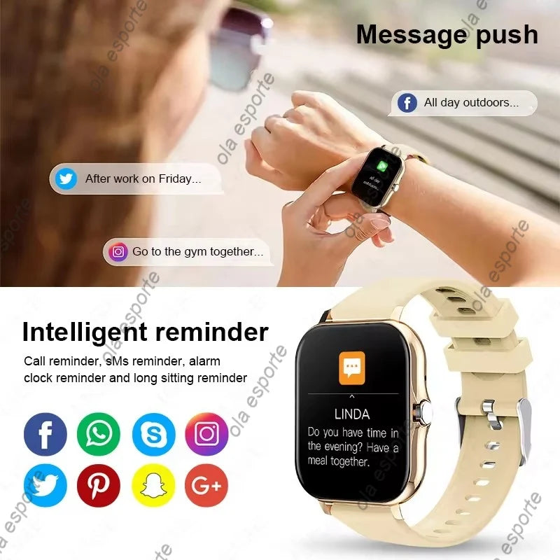 Smart Watch with Bluetooth Calling & HD Display