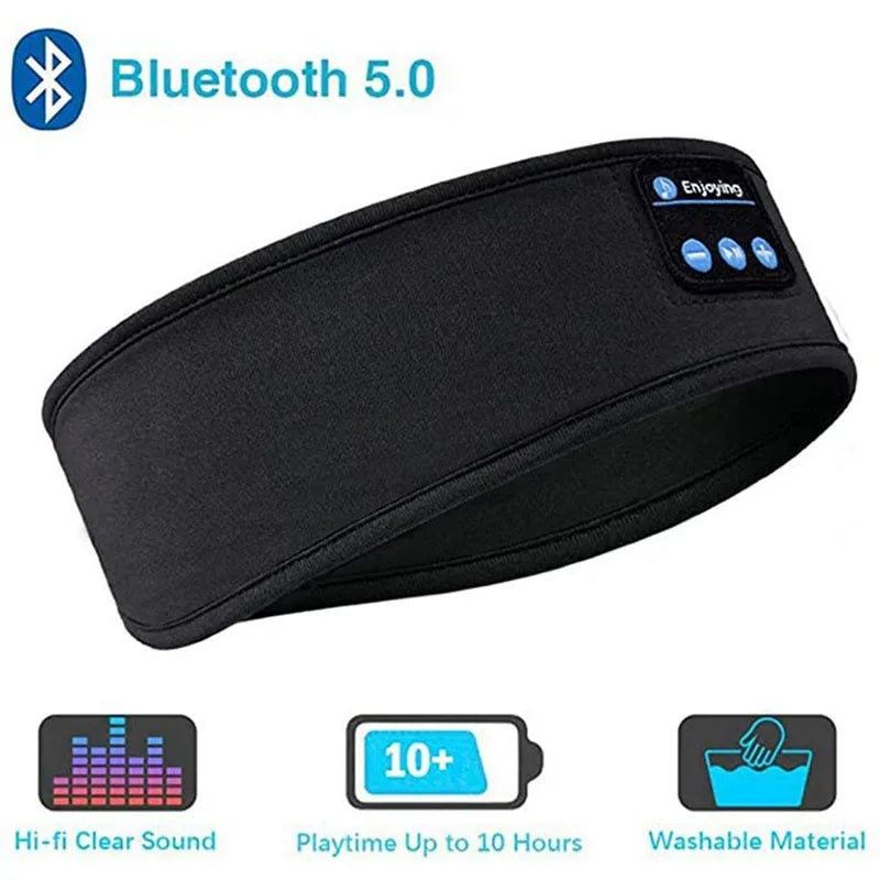 Wireless Bluetooth Sleeping Headband Music Headphones