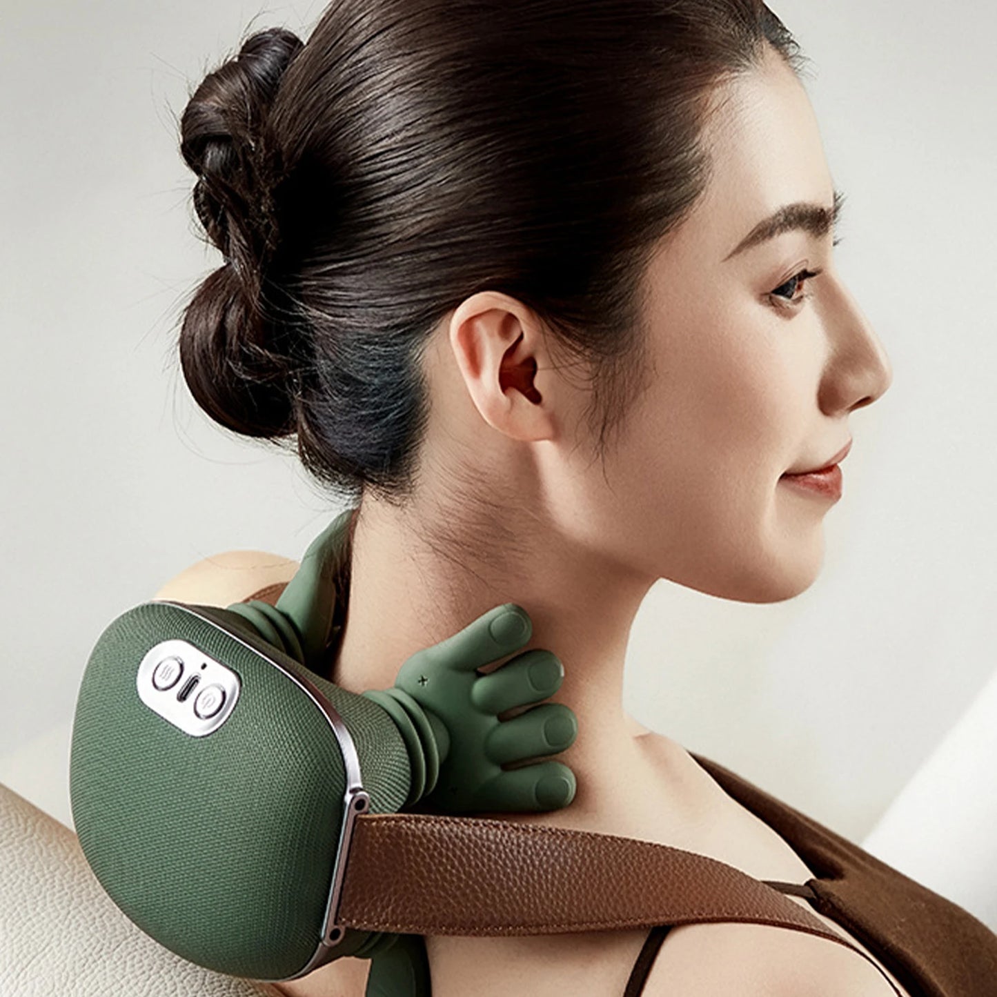 Bionic Heated Neck & Shoulder Electric Massage Pillow